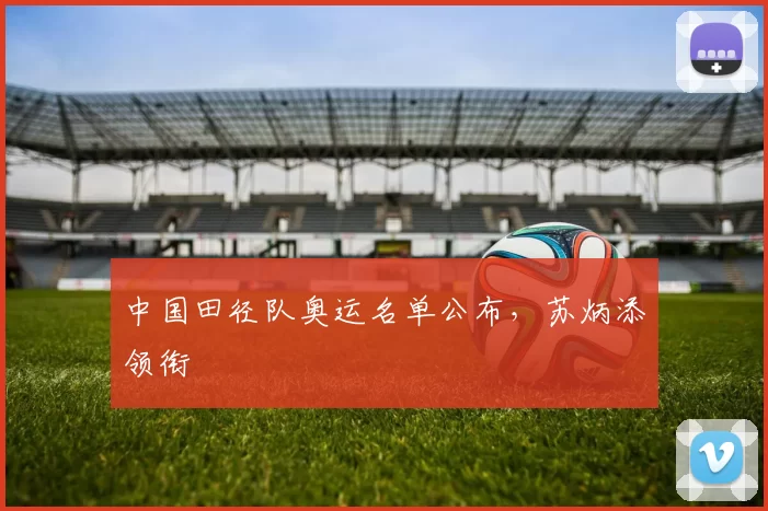 中国田径队奥运名单公布，苏炳添领衔